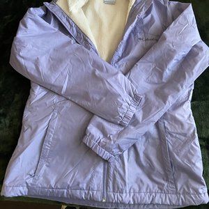 Columbia Lined Hooded Rain Protector Jacket